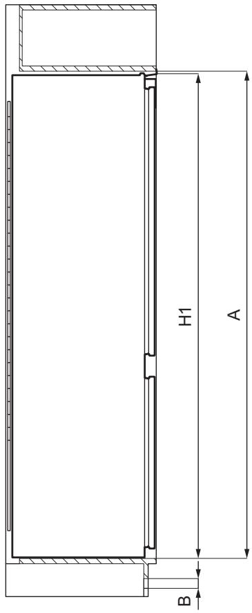 AEG SCE81816TS - SCE81816TS - Dimensions - 1