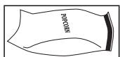 SHARP YC-MS51ES - YC-MS51E-S - YC-MS51E-W - Important Information about Microwave Popcorn Feature: - 2