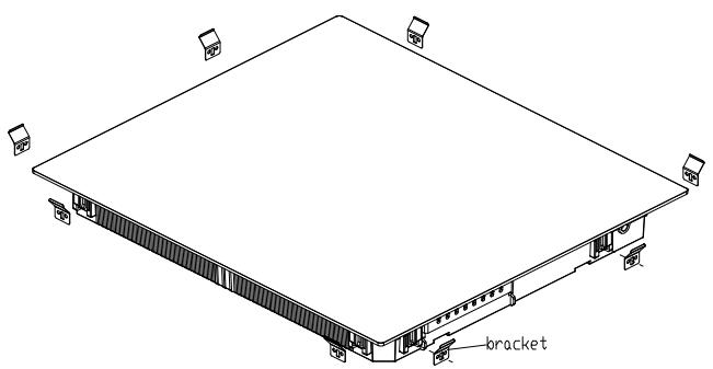 HAIER HAMTP64MC  -  HAMTP64MC - Réglage de la position des éttriers - 1