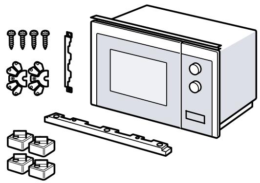 SIEMENS BF523LMB3  -  BF523LMS0 - Contenuto della confezione - 1