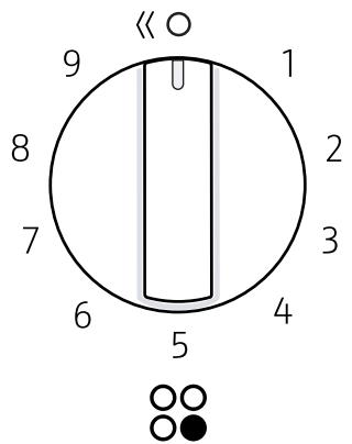 NEFF T26CS49S0  -  T26CS49S0 - Bedieningsknop - 1