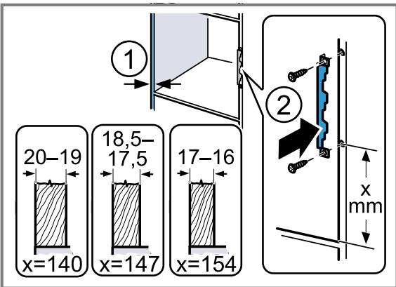 SIEMENS BF525LMR0 - Hoge kast voorbereiden - 1