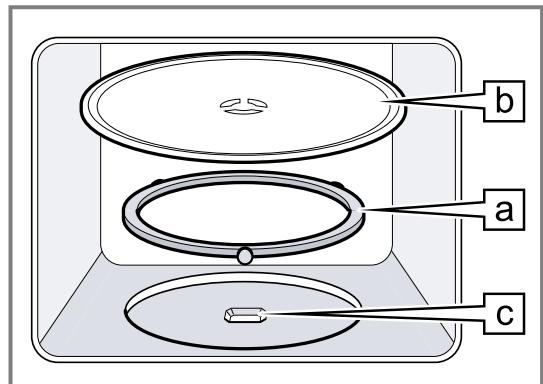 SIEMENS BF525LMR0 - Collocazione dei piatto girevole - 1