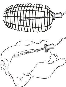 WHIRLPOOL AKZ9 6220 IX - Utilisation de la SONDE à VIANDE (le cas échéant) - 1