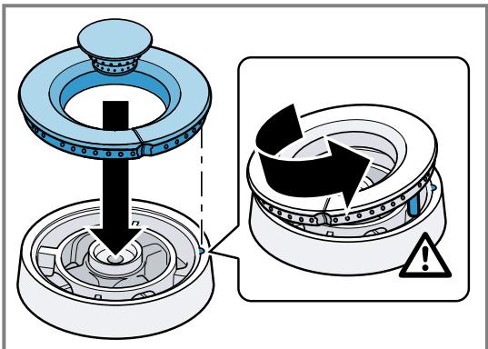 GAGGENAU VG295250  -  VG295250 - Pose des éléments du brûleur wok - 3