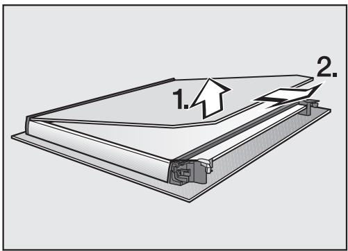 MIELE H 2766 BP  -  H 2766 BP - Désassembler la porte - 2
