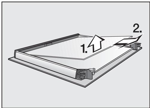 MIELE H 2766 BP  -  H 2766 BP - Désassembler la porte - 4