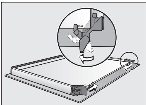 MIELE H 2766 BP  -  H 2766 BP - Désassembler la porte - 6