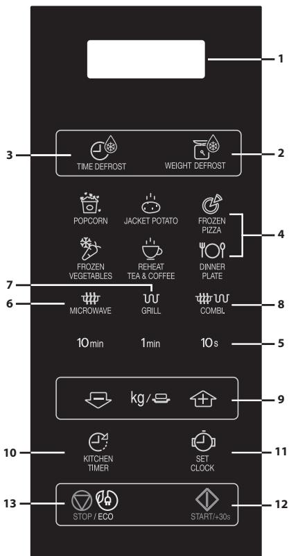 SHARP YC-MG252AE-B  -  YC-MG252AE-W -  YC-MG252AE-B -  YC-MG252AE-C -  YC-MG252AE-S - KITCHEN TIMER: - 2