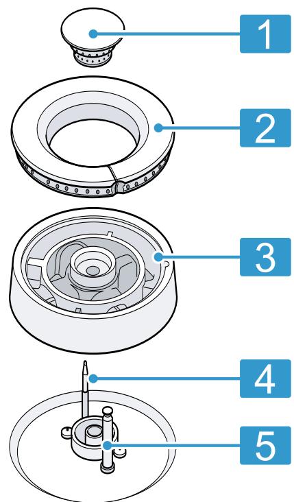 GAGGENAU VG295150F - VG295150F - Singoli componenti del bruciatore per wok - 1