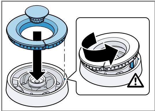 GAGGENAU VG295150F - VG295150F - Posizione dei componenti del bruciatore per wok - 2