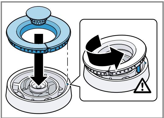 GAGGENAU VG295150F - VG295150F - Pose des éléments du brûleur wok - 2