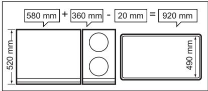 AEG HC452601EB - HC452601EB - Installation de plusieurs tables de cuisson - 2