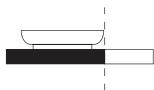 HOTPOINT HB 4860B NE  -  HB 4860B NE - Positionnement - 4