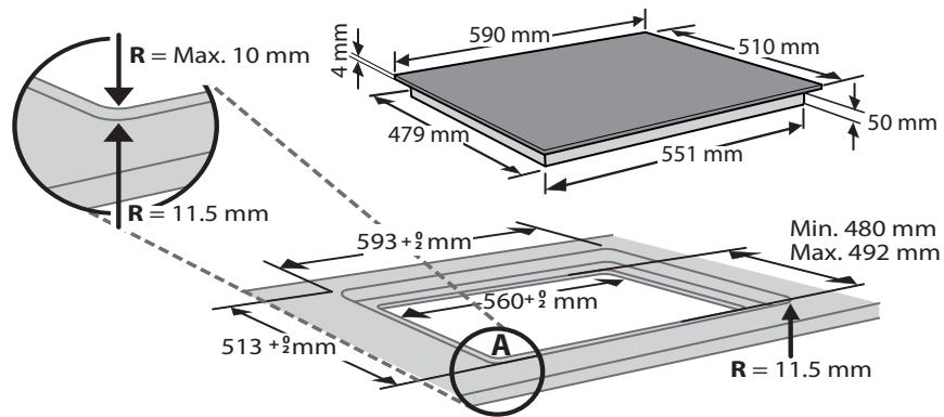 HOTPOINT HB 4860B NE  -  HB 4860B NE - Remarque - 1
