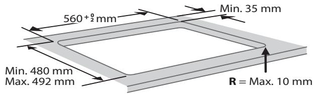 HOTPOINT HB 4860B NE  -  HB 4860B NE - Remarque - 2