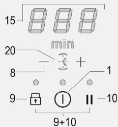 AEG IDE74243IB  -  IDE74243IB - Kontrollpanel - 5