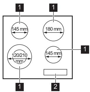ELECTROLUX EHF6241FOK - EHF6241XOK - Dispositiona da superficie de cozedura - 1