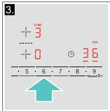 BOSCH PVQ811F15E  -  PVQ811F15E -  PVQ811F15EB - Setting procedure: - 2