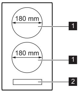 AEG IDK84453IB - IDK84454IB - IDK84453IB - Fözöfelület elrendezése - 1