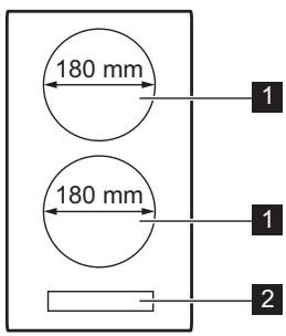 AEG IDK84453IB  -  IDK84454IB -  IDK84453IB - Razporeditev kuhalnih povrsin - 1