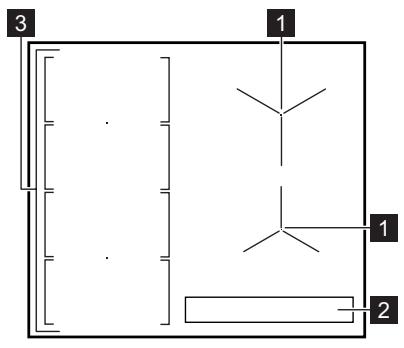 ELECTROLUX EIV654  -  EIV654 - Disposition de las zonas de coccción - 1