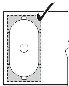 ELECTROLUX EIV654 - EIV654 - Posicao correta dos tachos: - 1