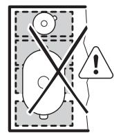 ELECTROLUX EIV654 - EIV654 - Positii incorcete ale vaselor: - 1