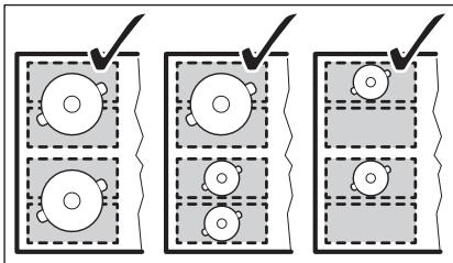 ELECTROLUX EIV654  -  EIV654 - FlexiBridge Modo estandar - 2