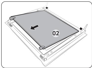 SAMSUNG NV7B40502AK/U1 - Glaseinsatz der Geräteür - 3