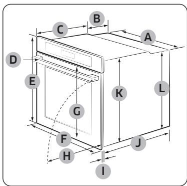 SAMSUNG NV7B40502AK/U1 - Cabinet mount - 1