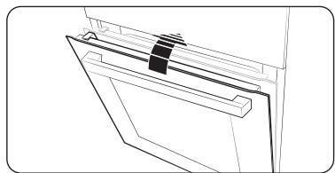 SAMSUNG NV7B40502AK/U1 - Soft closing door (applicable models only) - 1