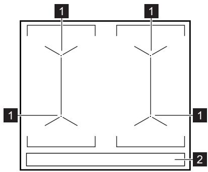 ELECTROLUX KIV644 - KIV644 - Cooking surface layout - 1