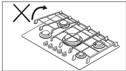 AEG HVB95920IB - Retrait des supports de casserole - 4