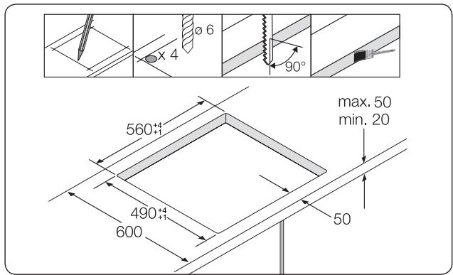SAMSUNG NZ64M3707AK/UR  -  NZ64M3707AK/UR - Asentaminen työpöydälde - 3