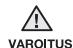 SAMSUNG NZ64M3707AK/UR  -  NZ64M3707AK/UR - Sahköön liittyvä vaaroja - 1