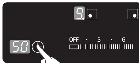 SAMSUNG NZ64M3707AK/UR  -  NZ64M3707AK/UR - Setting the safety shutoff - 4