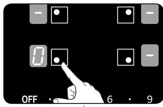 SAMSUNG NZ64M3707AK/UR  -  NZ64M3707AK/UR - KEITTOALUEEN JA LÄMPÖASETUKSEN VALITSEMINEN - 1