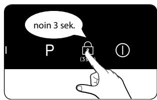 SAMSUNG NZ64M3707AK/UR  -  NZ64M3707AK/UR - Lapsilukon kytkeminen pääle / pois - 1