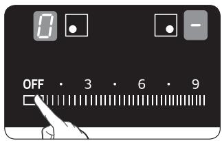 SAMSUNG NZ64M3707AK/UR  -  NZ64M3707AK/UR - Mettre une zone de cuisson en "arrêt - 1