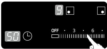 SAMSUNG NZ64M3707AK/UR  -  NZ64M3707AK/UR - Innstilling av tidsbestemt utkobling - 3