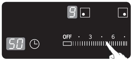 SAMSUNG NZ64M3707AK/UR  -  NZ64M3707AK/UR - Kochzonen mit dem Timer automatisch ausschalten - 3