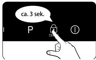 SAMSUNG NZ64M3707AK/UR  -  NZ64M3707AK/UR - Slå barnesikringen på/av - 1