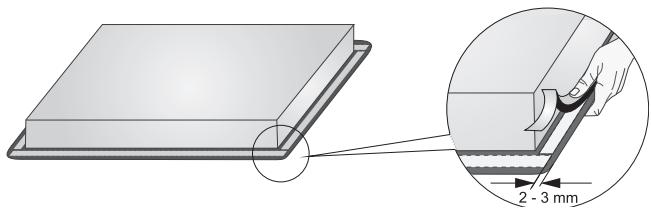 GORENJE IS730BSC - IS730BSC - MISE EN PLACE DU JOINT EN MOUSSE - 2