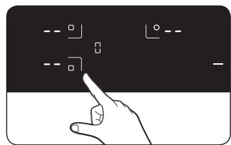 SAMSUNG NZ63H57470K/EF  -  NZ63H57470K/EF - AUSWÄHLEN EINER KOCHZONE UND EINSTELLEN DER LEISTUNG - 1