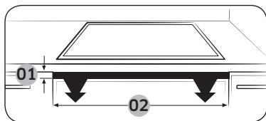 SAMSUNG NZ64N9777GK/E1 - OPMERKING - 1