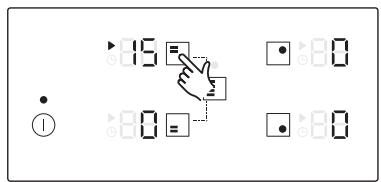 SAMSUNG NZ64N9777GK/E1 - Impostazione del timer - 1