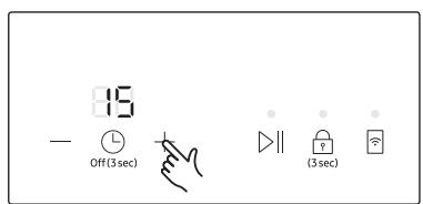 SAMSUNG NZ64N9777GK/E1 - Impostazione del timer - 3
