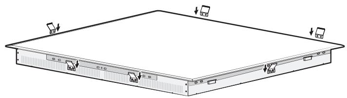 SAMSUNG NZ64N9777GK/E1 - Installazione del piano cottura - 5