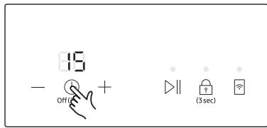SAMSUNG NZ64N9777GK/E1 - Einstellen des Timers - 4
